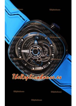 Seven Friday S3/02 Carbon Edition with Original Miyota Movement - Calidad Espejo 1:1