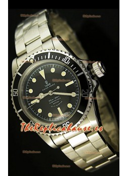 Tudor Submariner 5514, Estilo Vintage, sin Fecha, Reloj Suizo - Réplica final en escala 1:1