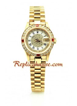 Rolex Réplica Datejust Reloj para Dama
