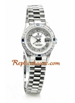 Rolex Réplica Datejust Reloj para Dama