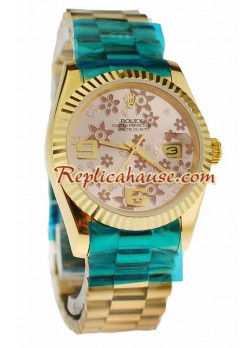 Rolex Réplica Datejust Tamaño Medio - 36MM Reloj