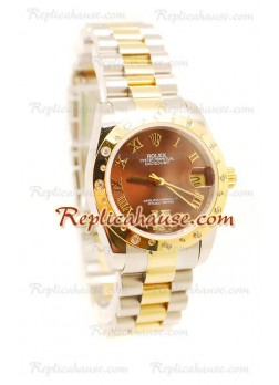 Rolex Réplica DateJust Mid-tamaño Reloj