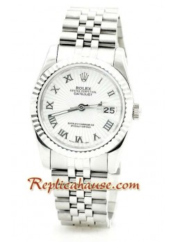 Reloj Rolex Réplica Datejust Silver para hombre