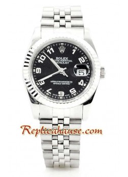 Reloj Rolex Réplica Datejust Silver para hombre