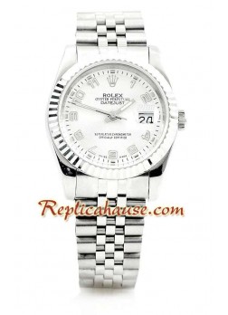 Reloj Rolex Réplica Datejust Silver para hombre