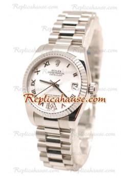 Rolex Datejust Diamond VI Reloj de imitación Japonés - 36MM