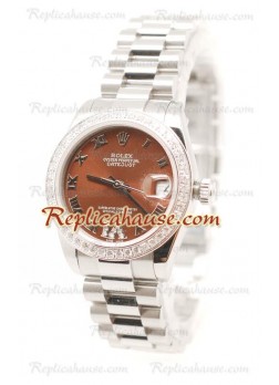 Rolex Datejust Diamond VI Reloj de imitación Japonés - 36MM