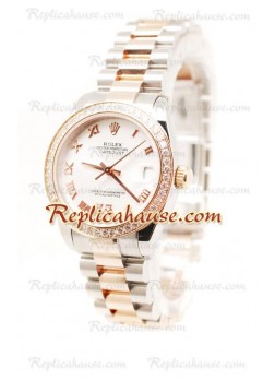 Rolex Datejust Diamond VI Reloj de imitación Japonés - 36MM