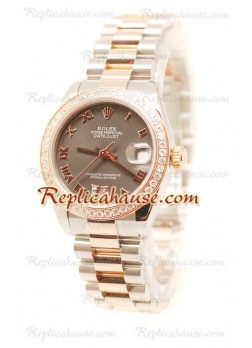 Rolex Datejust Diamond VI Reloj de imitación Japonés - 36MM