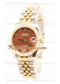 Rolex Datejust Diamond VI Reloj de imitación Japonés - 36MM