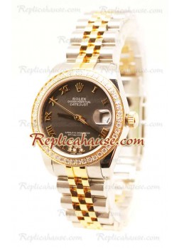Rolex Datejust Diamond VI Reloj de imitación Japonés - 36MM