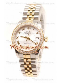 Rolex Datejust Diamond VI Reloj de imitación Japonés - 36MM