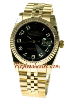 Rolex Datejust Reloj Suizo de imitación