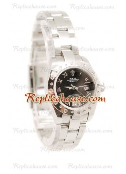 Reloj Rolex Réplica Datejust Silver para Dama