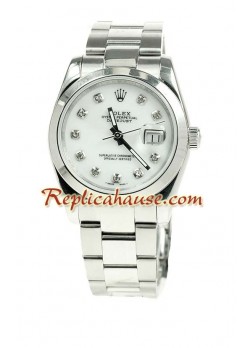 Reloj Rolex Réplica Datejust Silver