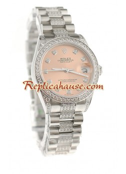 Rolex Réplica Datejust Reloj Suizo 36MM Reloj Tamaño Medio