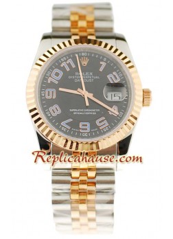 Rolex Réplica Datejust Tamaño Medio - 36MM Reloj