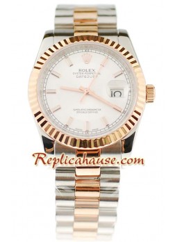 Rolex Réplica Datejust Tamaño Medio - 36MM Reloj