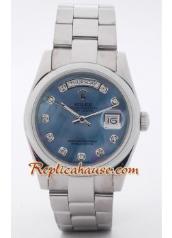 Rolex Réplica Day Date Silver
