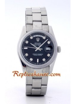 Rolex Réplica Day Date Silver