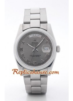 Rolex Réplica Day Date Silver