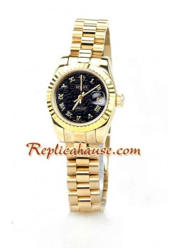 Rolex Réplica Datejust Reloj para Dama