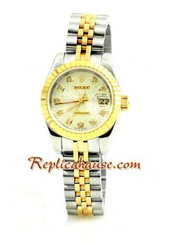 Rolex Réplica Datejust Reloj para Dama