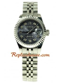 Rolex Réplica Suizo Datejust Reloj para Dama