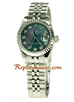 Rolex Réplica Suizo Datejust Reloj para Dama