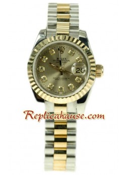 Rolex Réplica Suizo Datejust Reloj para Dama