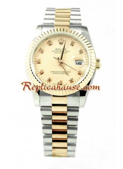 Rolex Réplica Datejust Reloj para hombre - Oro Rosa