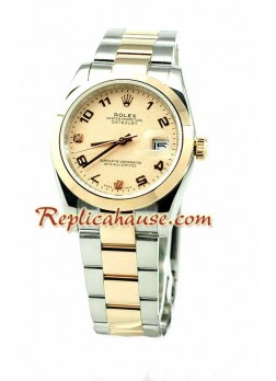 Rolex Réplica Datejust Reloj para hombre - Oro Rosa