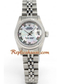 Rolex Réplica Suizo Datejust Reloj para Dama