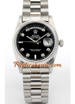 Rolex Réplica Day Date Silver