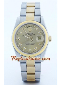 Rolex Réplica Day Date Dos Tonos