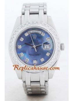 Rolex Réplica Day Date Silver