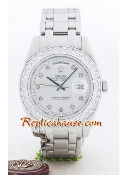 Rolex Réplica Day Date Silver