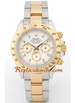 Reloj Rolex Réplica Daytona Dos Tonos