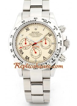 Reloj Rolex Réplica Daytona de Acero Inoxidable