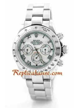 Reloj Rolex Réplica Daytona de Acero Inoxidable