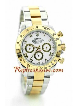 Reloj Rolex Réplica Daytona Dos Tonos