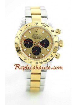 Reloj Rolex Réplica Daytona Dos Tonos