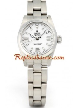 Rolex Réplica Explorer I - Silver - Dama -