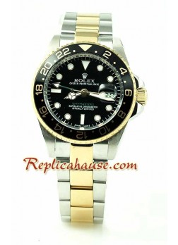 Rolex Réplica GMT Dos Tonos Reloj Réplica