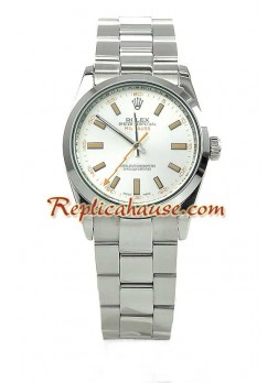 Rolex Réplica Milgauss Reloj para hombre - Green Crystal Edición