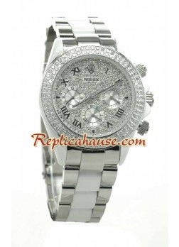 Rolex Réplica Daytona Light Peso con PVC Strap