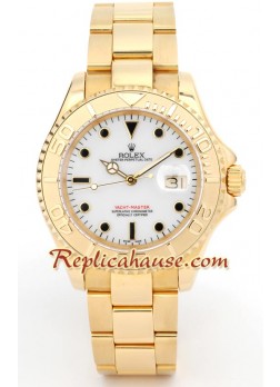 Rolex Yacht Master Gold - Cara Blanca