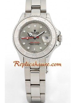 Rolex Réplica Yachtmaster Suizo Reloj para Dama