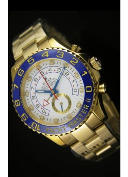 Rolex Yachtmaster II Oro Amarillo - Ultima Réplica 1:1 (Cronógrafo Funcionando)
