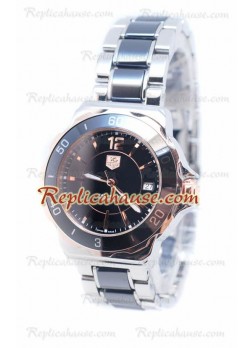 Tag Heuer Formula 1 Quartz Rose Gold Black Ceramic Reloj